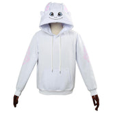 Drachenzähmen leicht gemacht 3 Die geheime Welt Toothless Hoodie Pullover mit Kaputze Pulli für Erwachsene Weiß Hoodie - Karnevalkostüme